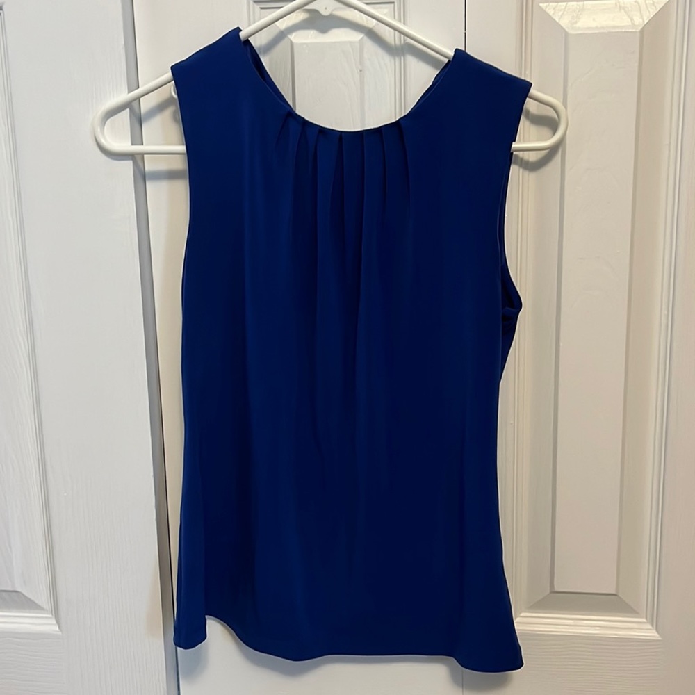 Royal Blue Blouse